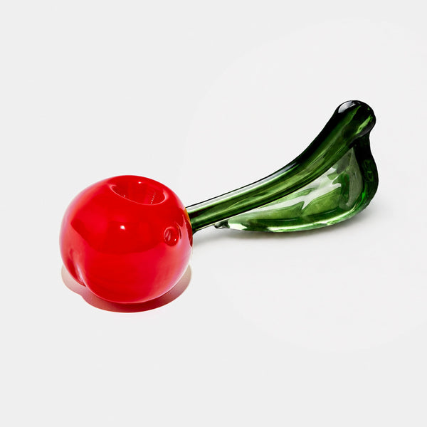 Glass Fruit Pipe in Cherry