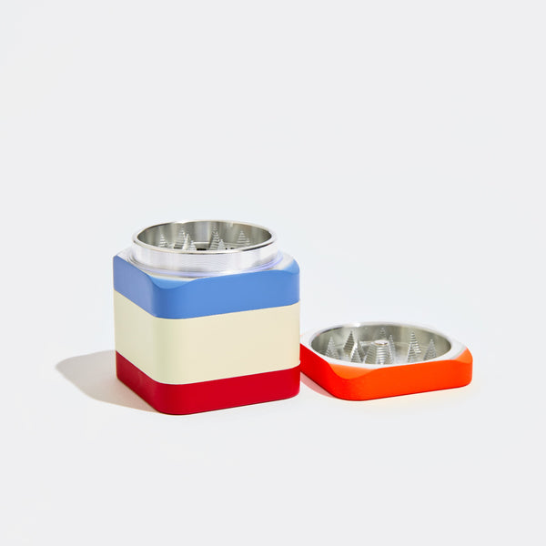 Colorblock Grinder in Poppy