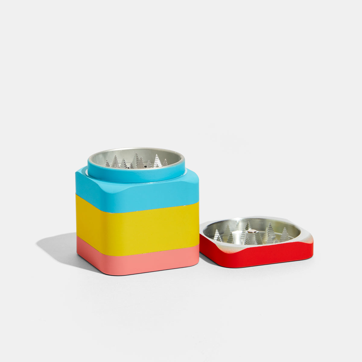Colorblock Grinder in Red Multi