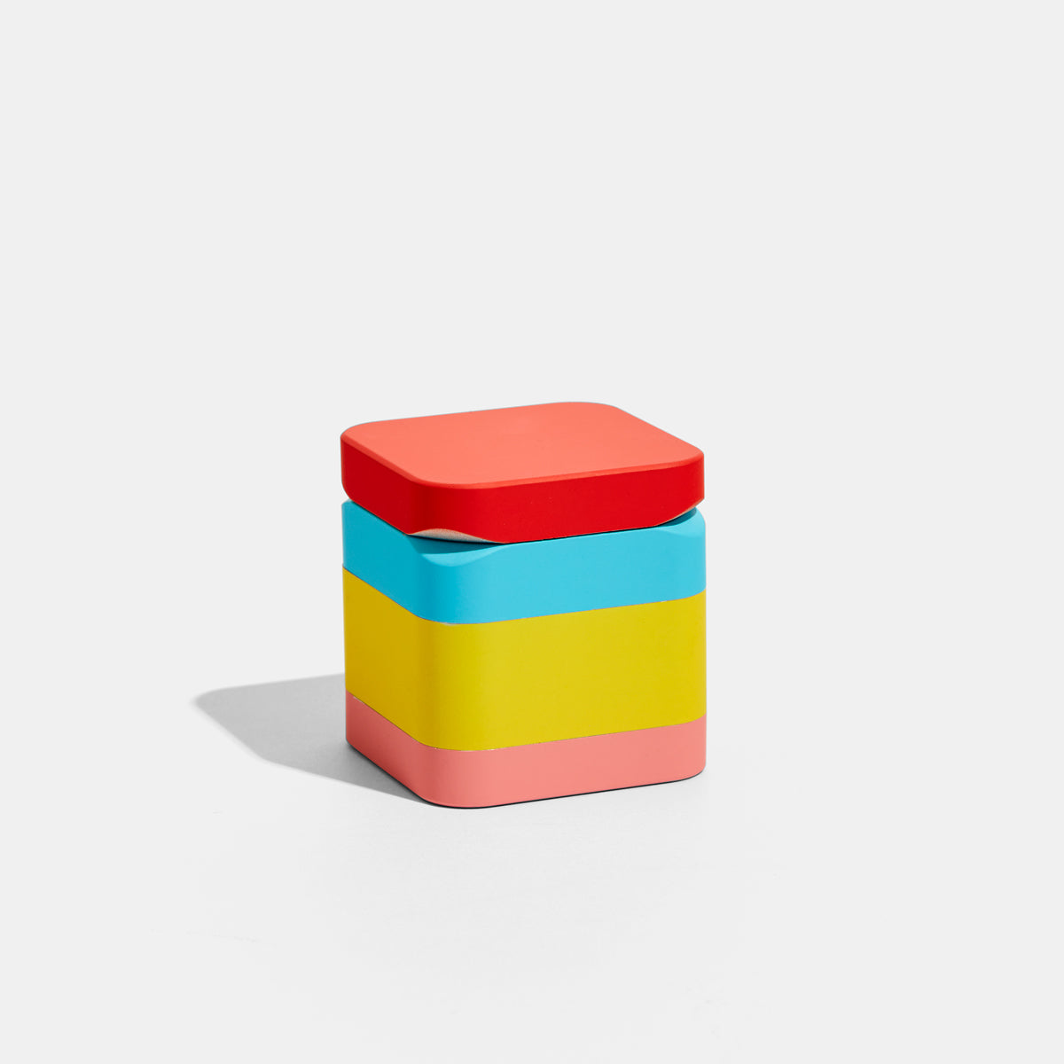Colorblock Grinder in Red Multi
