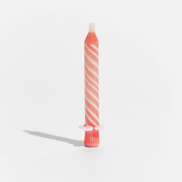 Birthday Candle Pipe in Carnation Pink