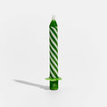 Birthday Candle Pipe in Grass Green Thumbnail