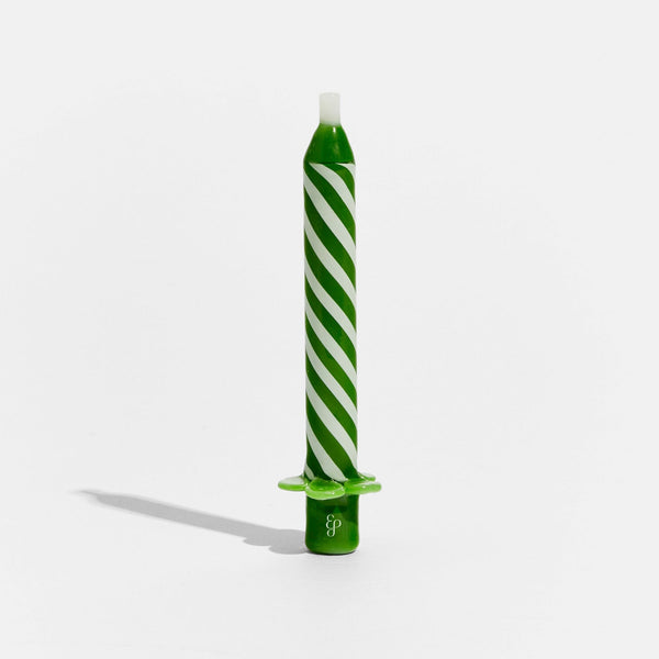 Birthday Candle Pipe in Grass Green