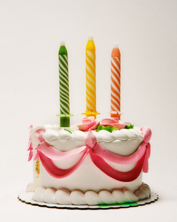 Birthday Candle Pipe in Grass Green